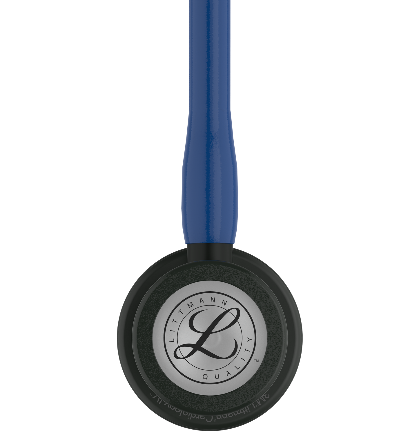 Littmann Cardiology IV Diagnostic Stethoscope: Black & Navy - Black Stem 6168