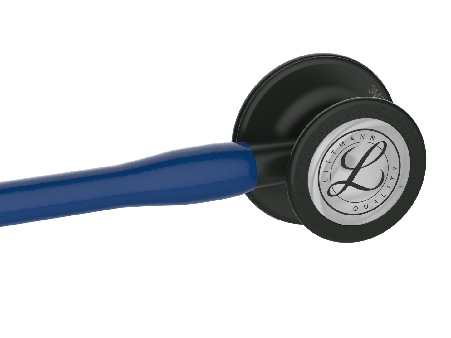 Littmann Cardiology IV Diagnostic Stethoscope: Black & Navy - Black Stem 6168