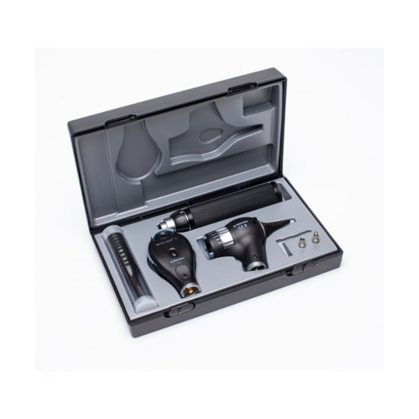 Elite View Otoscope / L2 Ophthalmoscope with 2 – C Handle with 2 x Li-ion batte