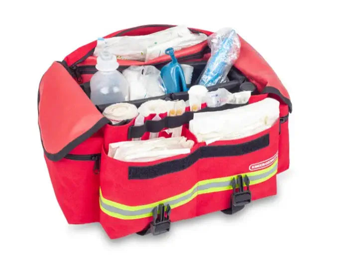 First Intervention Shoulder Bag for Emergencies - Soft Line - Red