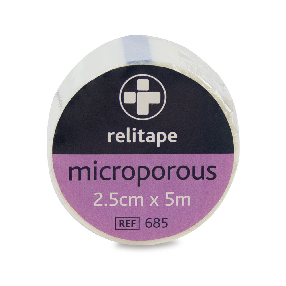 Relitape Microporous Tape - 2.5cm x 5m