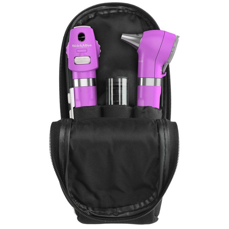 Welch Allyn Pocket LED Set - Plum with soft case