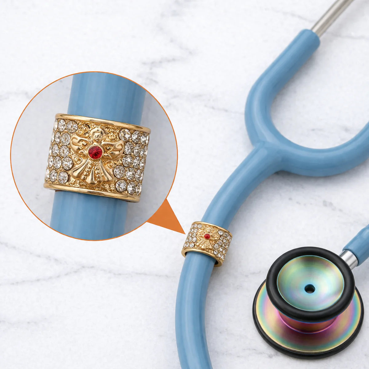 CharMED Stethoscope Charm - Angel