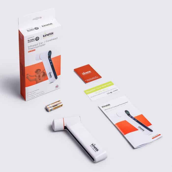 KINETIK Ear & Forehead Thermometer