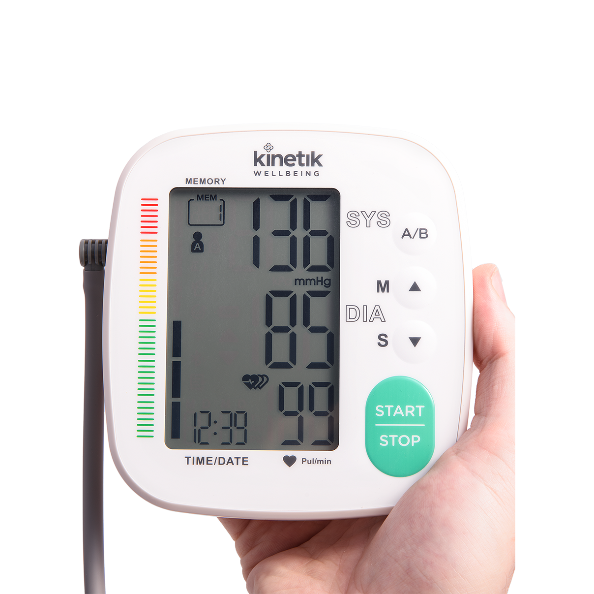 Advanced Blood Pressure Monitor w XL Cuff