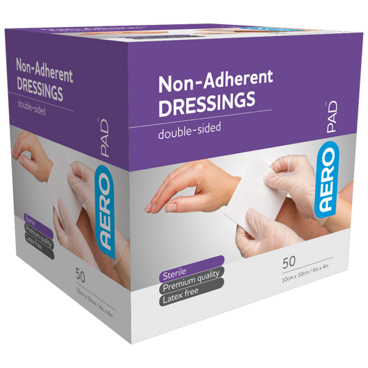 AEROPAD Non-Adherent Dressing 10 x 20cm Box/50