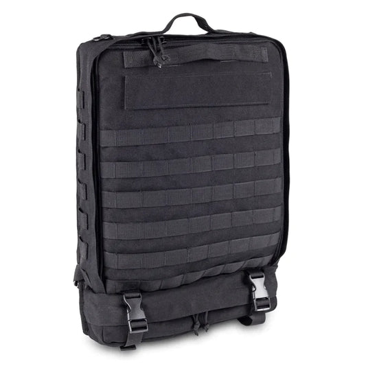 Compact Modular Tactical Backpack Black - Polyester