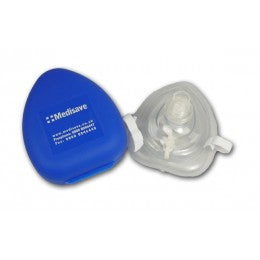 Medisave Pocket Rescue Mask with O2 Port in Hard Case