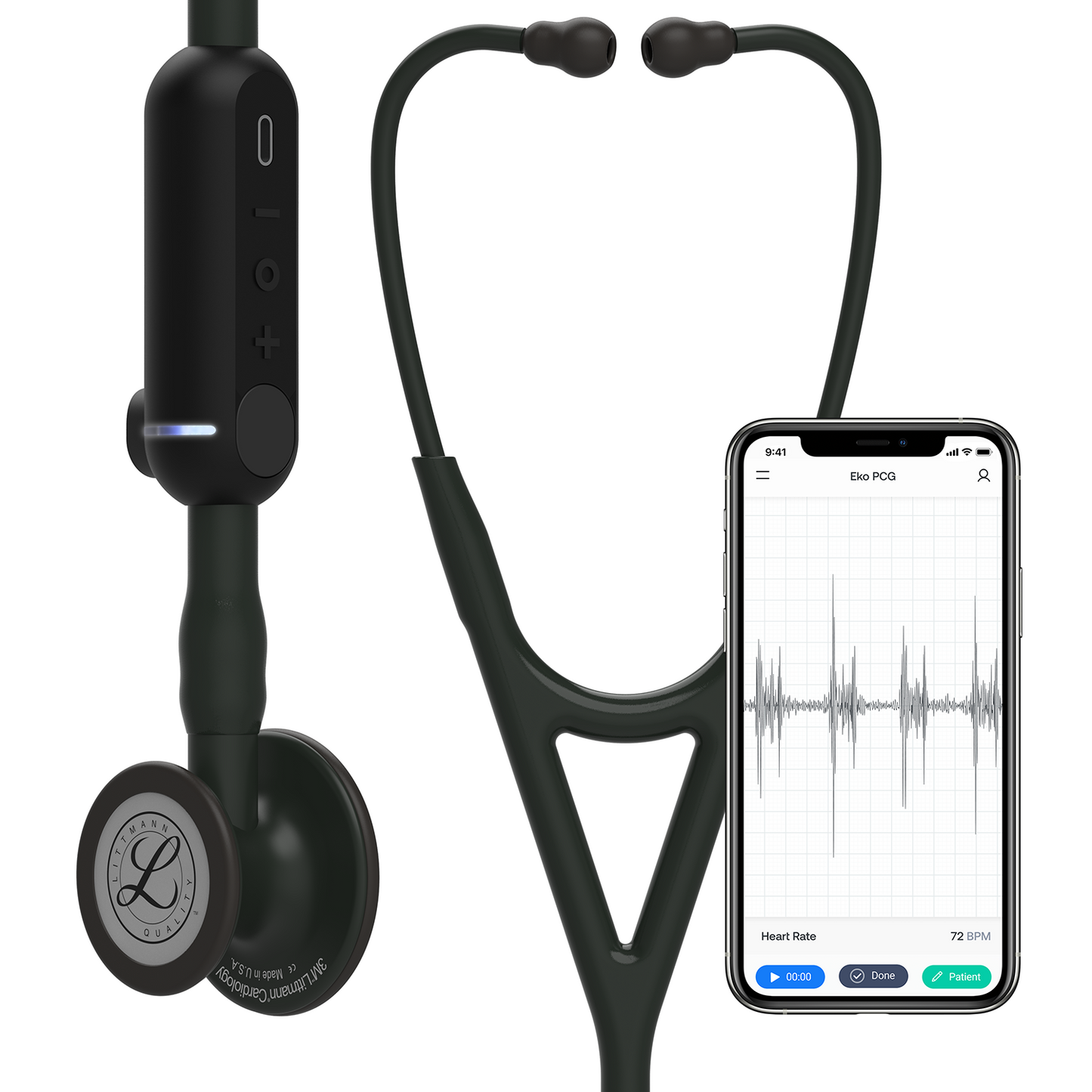 Littmann CORE Digital Stethoscope 8480 - Black