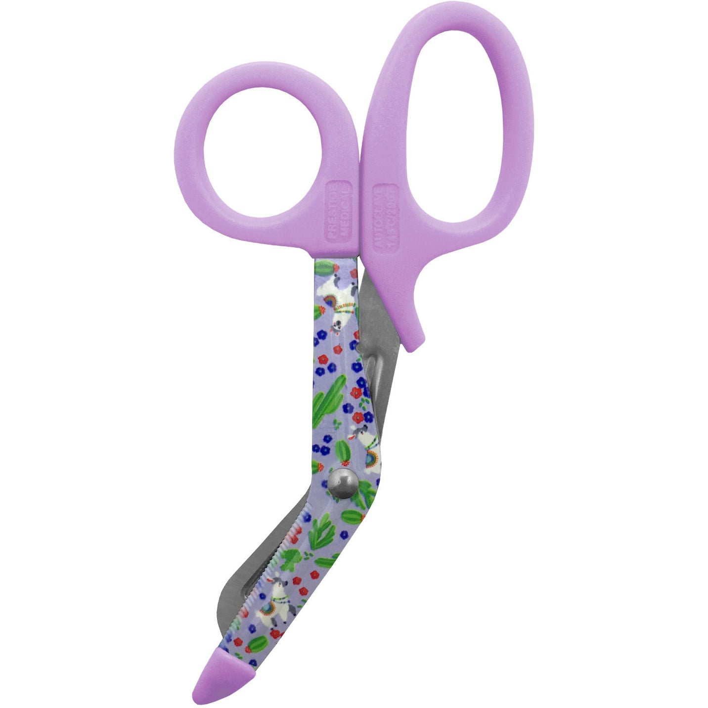 5.5" StyleMate Utility Scissors - Llamas Periwinkle