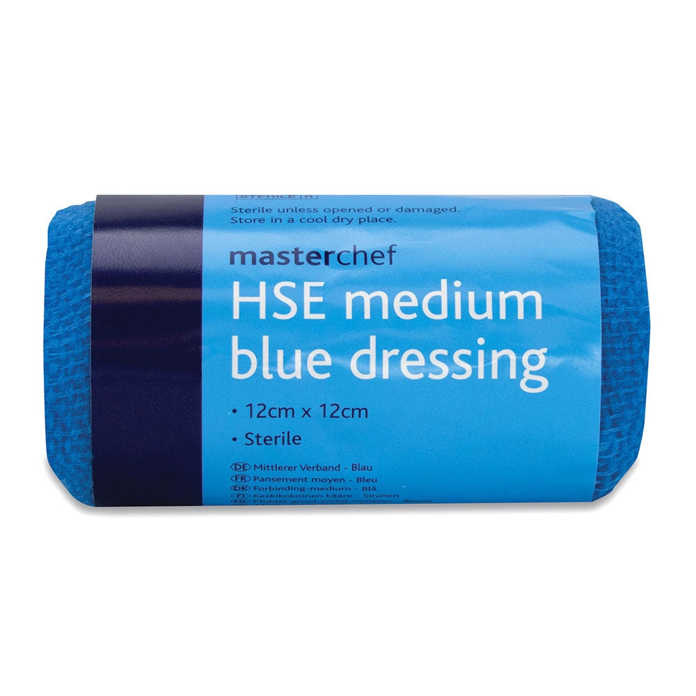 Wound Dressing Medium Blue 12cm x 12cm