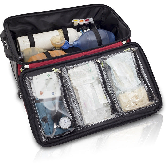 Elite Bags Emergency Respiratory Bag with Trolley