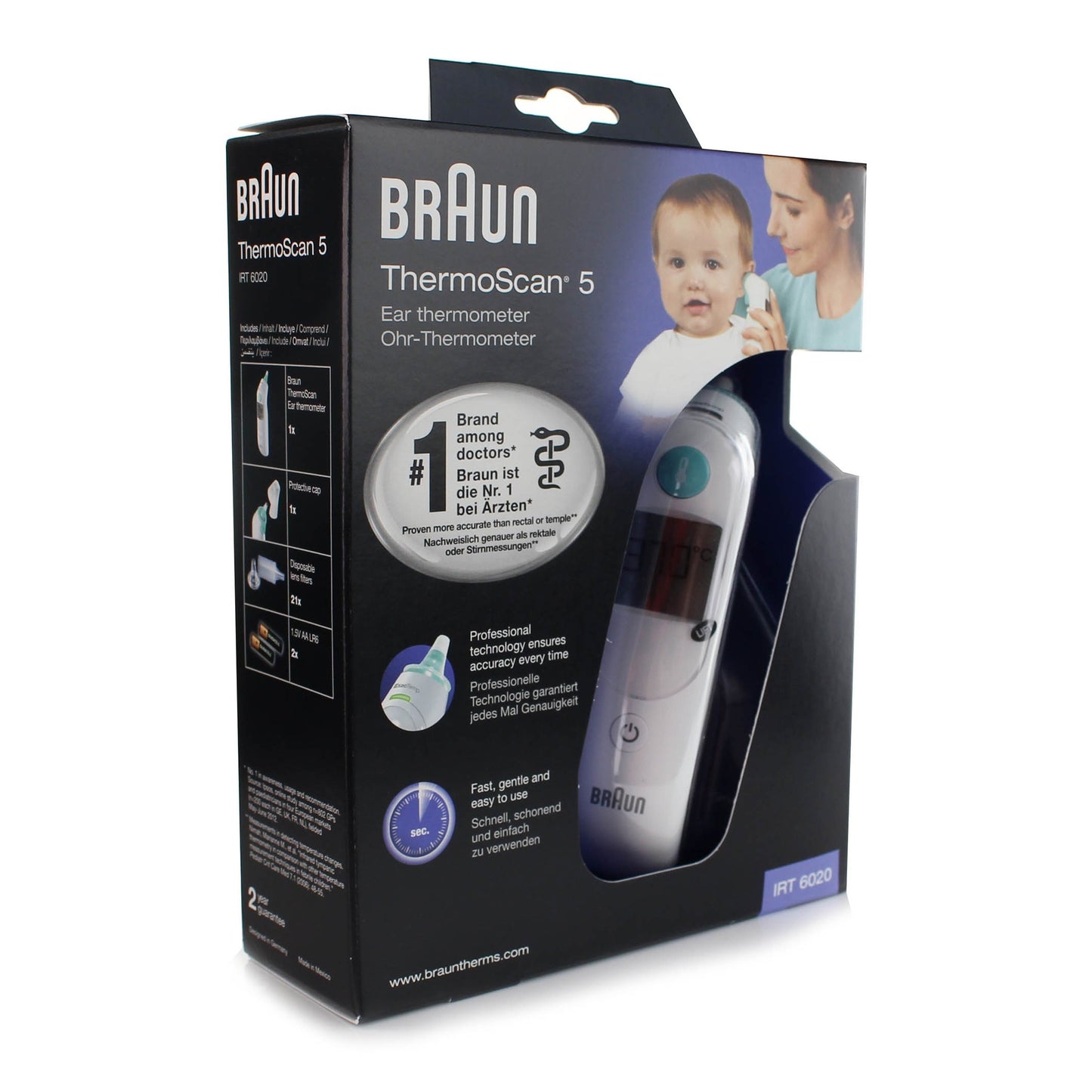 Braun IRT 6020 Thermoscan 5 Thermometer
