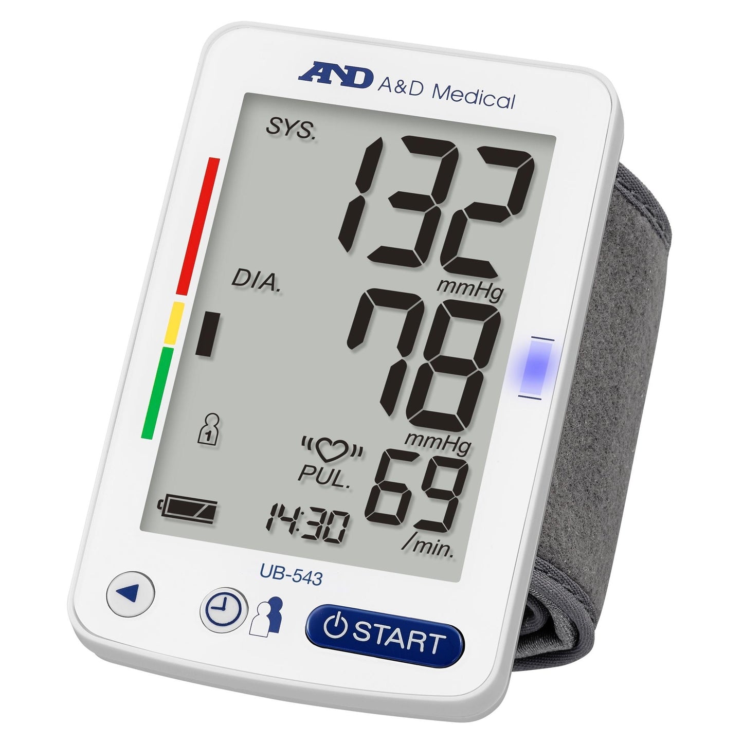 A&D Medical UB-543 Wrist Blood Pressure Monitor