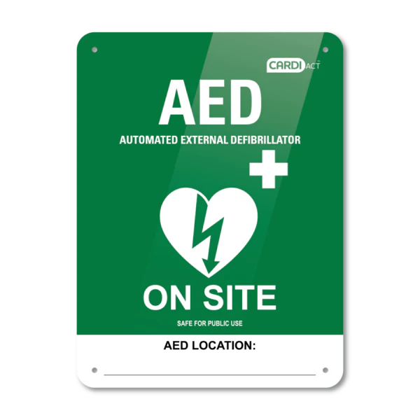 Defibrillator Kit Sign Defibrillator Signs