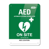 Defibrillator Signs