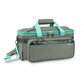 Elite Lightweight Medical Bag - Grey and Aqua