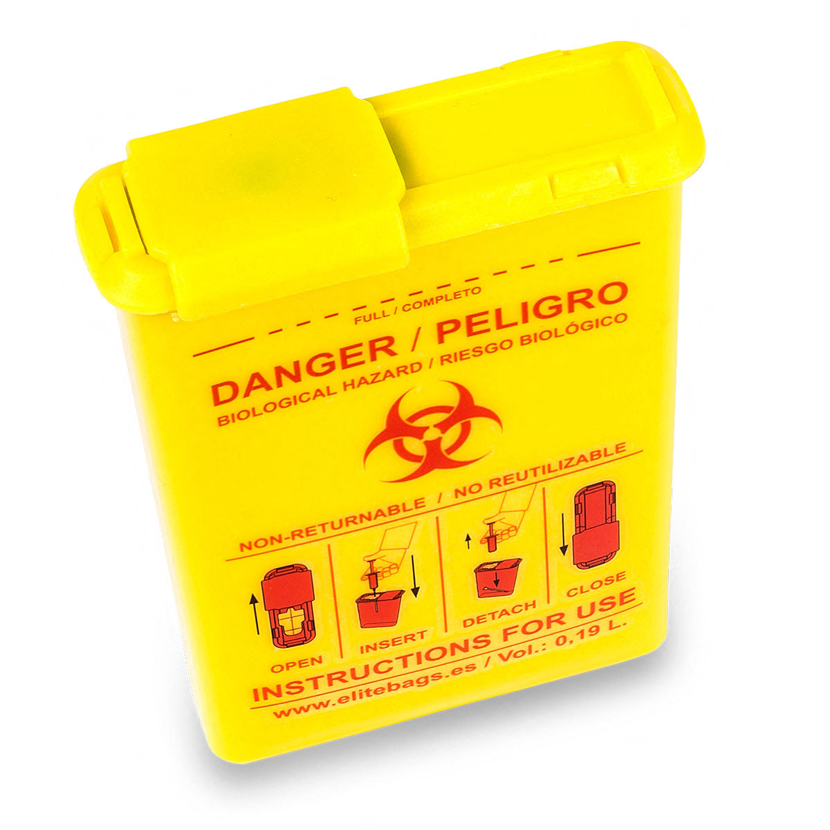 Elite Pocket-Sized Bio-Contaminated Material Container