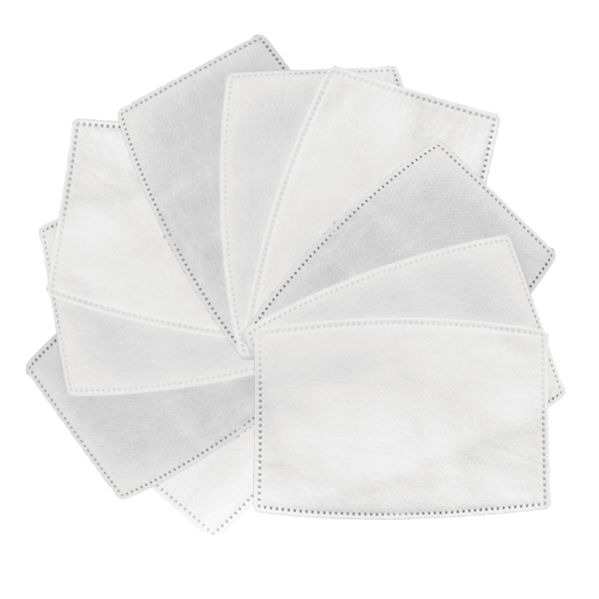 Set of Disposable Filters for Reusable Face Mask x 10