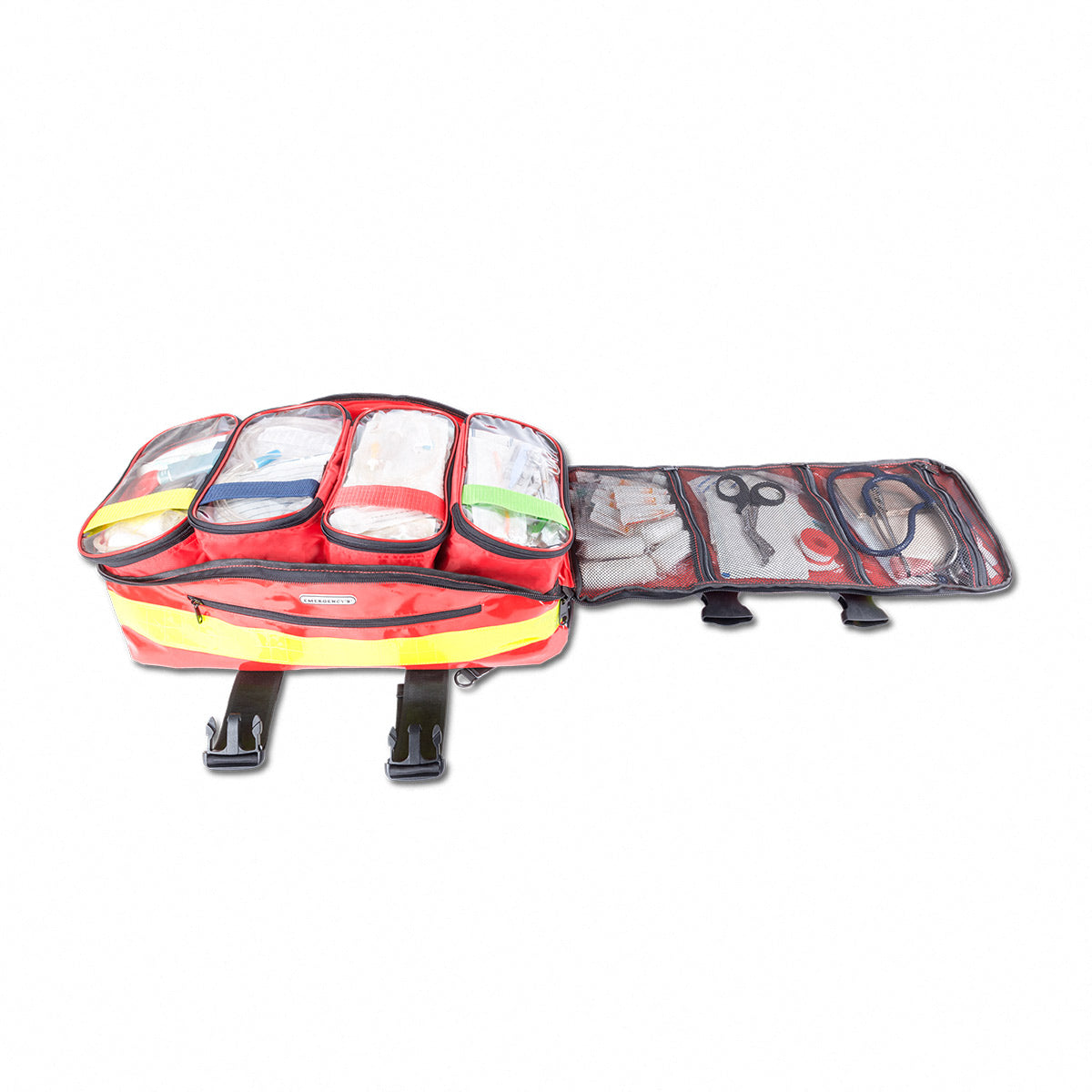 Elite Trapezoidal Backpack  - Tarpaulin - Red