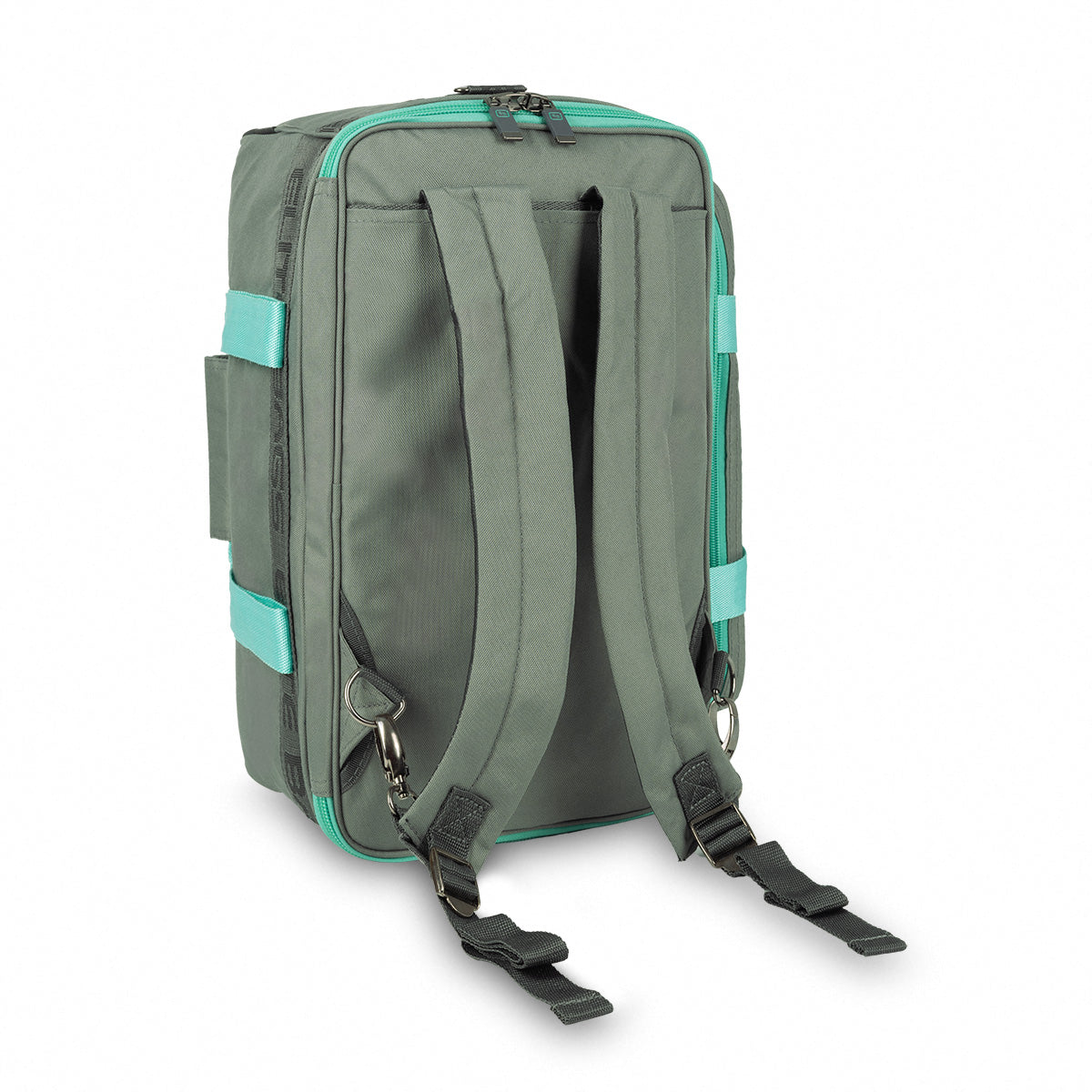 Elite Lightweight Medical Bag - Grey and Aqua