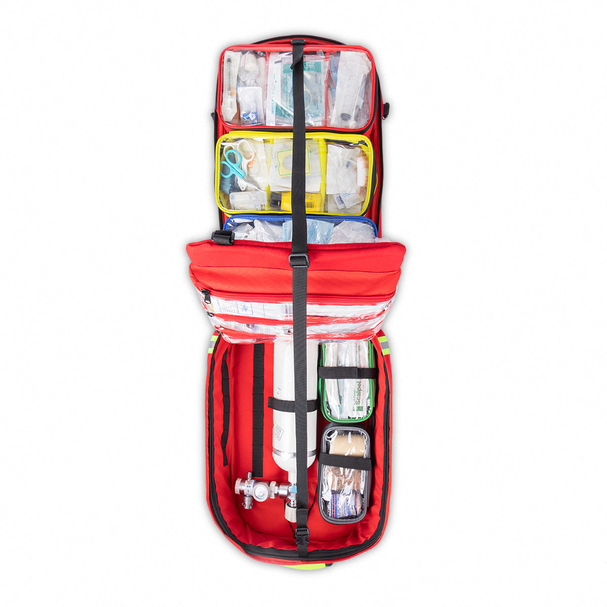 Paramed's - Big Sized Rescue and Tactical Backpack - Red