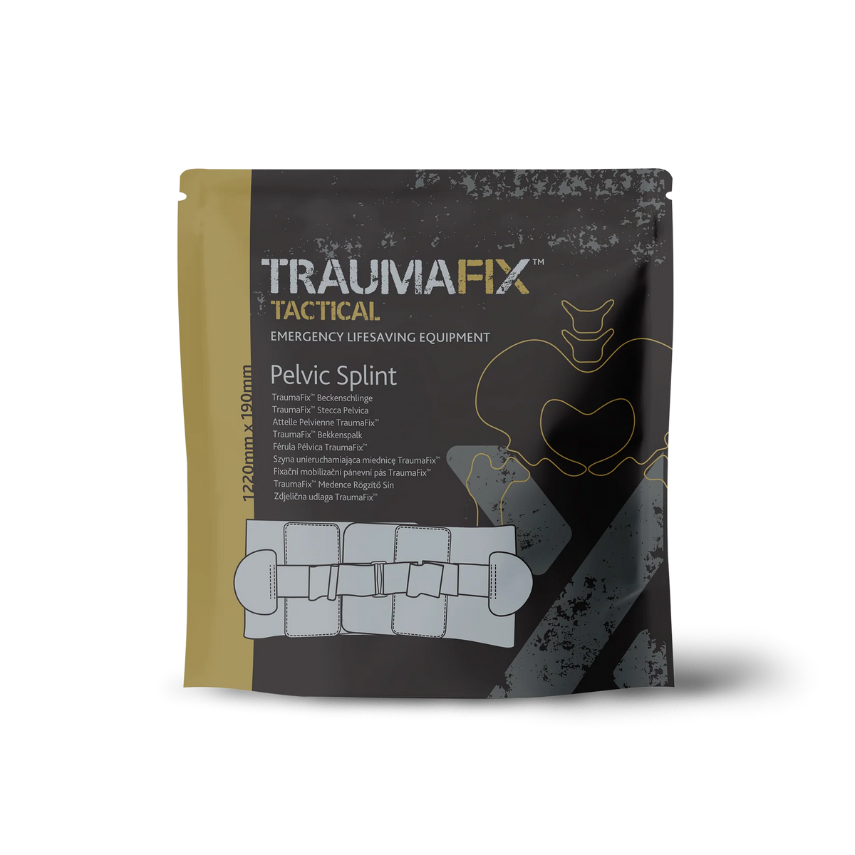 Tactical Rise Splints TraumaFix Tactical Pelvic Splint