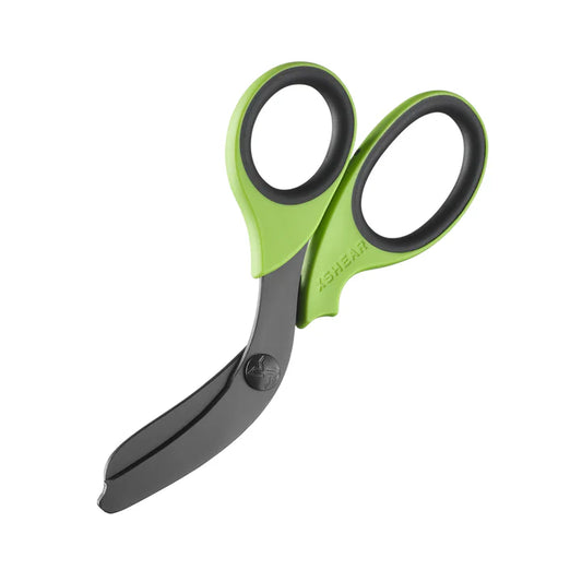 XShear 7.5“ Trauma Shears - Green/Gray Handles