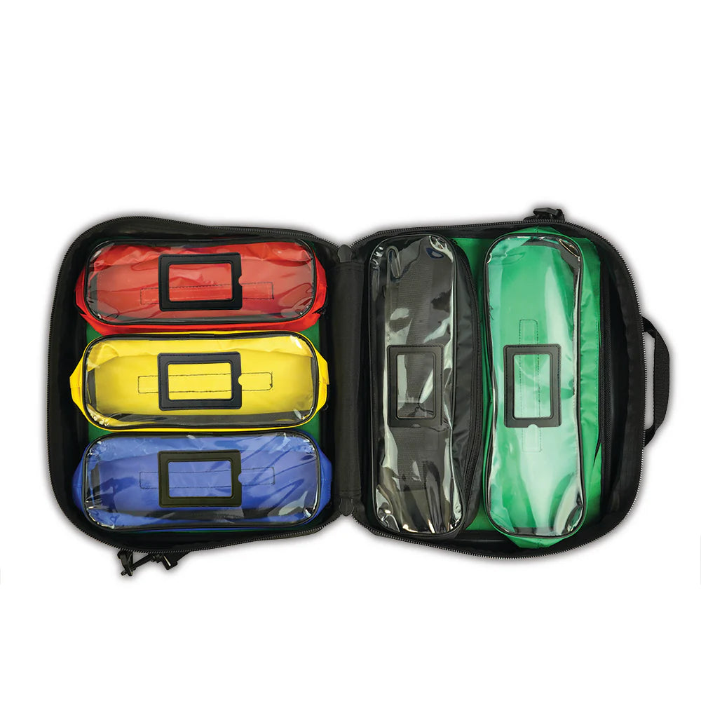 Technician Pro Green Shoulder Bag with Refill for Large Workplace First Aid Kit