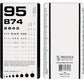 PVC Snellen Eye Chart - White
