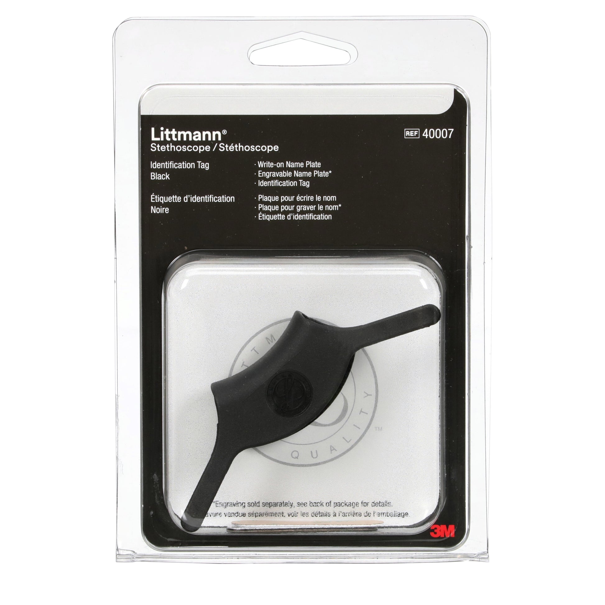 Littmann ID Black ID Tag - 
