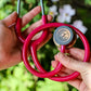 Littmann Classic III Monitoring Stethoscope: High Polish Copper & Raspberry - Limited Edition 5647