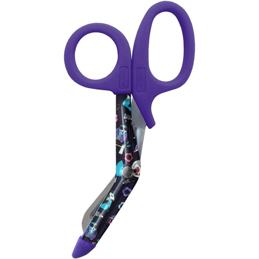 5.5" StyleMate Utility Scissors - Woodsy Animals Black