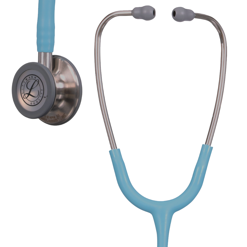 Littmann Classic III Monitoring Stethoscope: Marine Blue Satin Finish 5912C