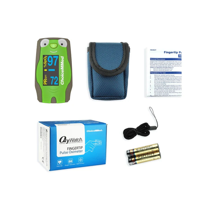 MD300-C5 Paediatric Finger Pulse Oximeter - Frog