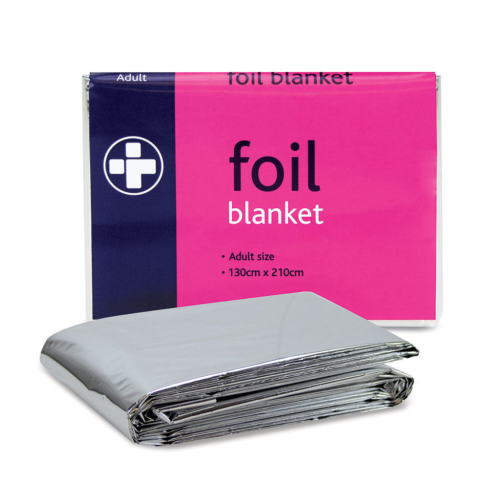 Foil Blanket Adult Size Boxed 130cm x 210cm