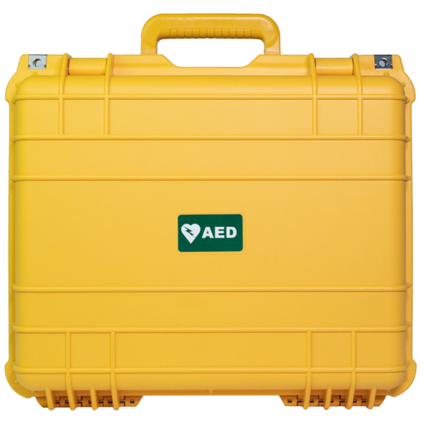 CARDIACT Large Waterproof Tough AED Case 43 x 38 x 15.4cm (Yellow)