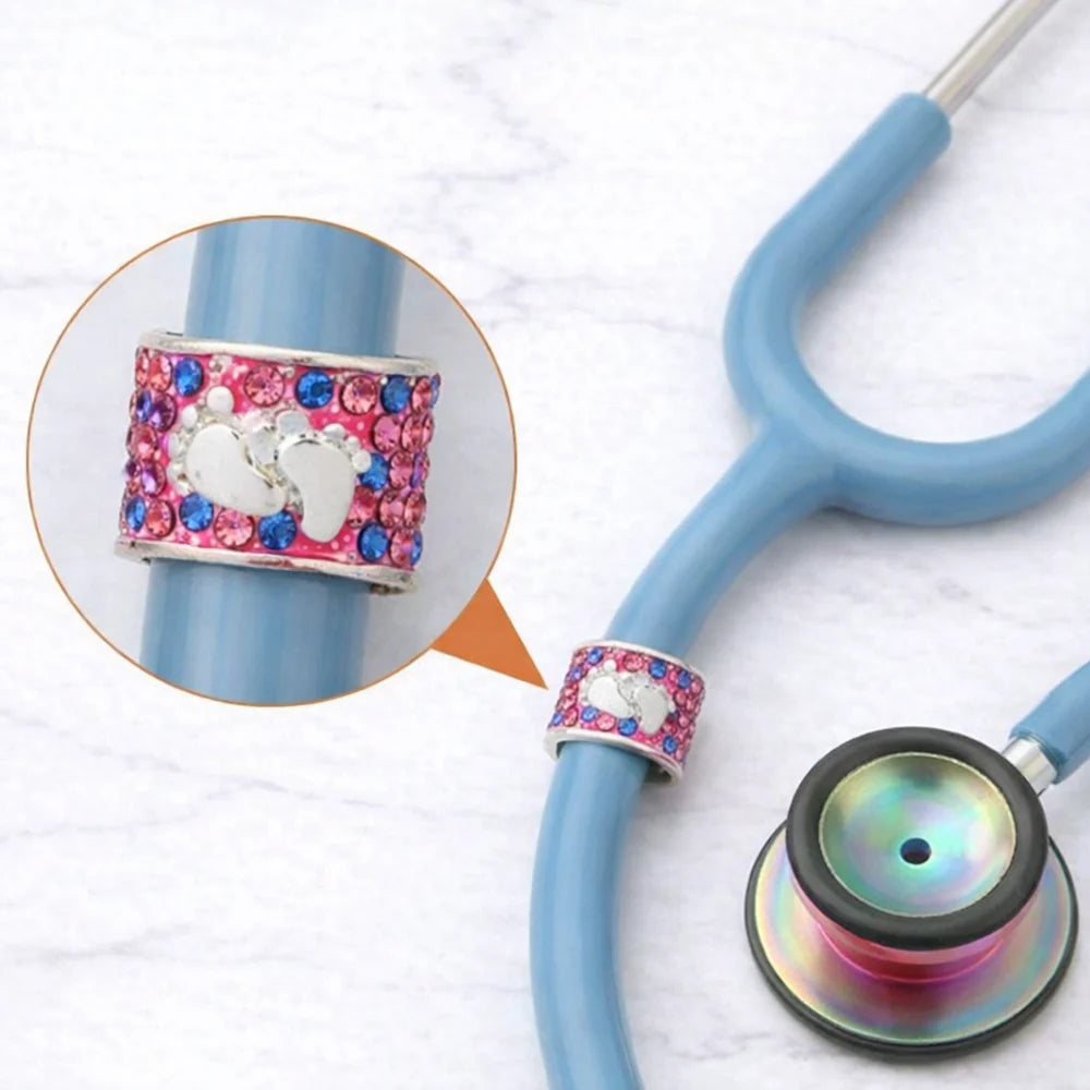 CharMED Stethoscope Charm - Little Feet Charm