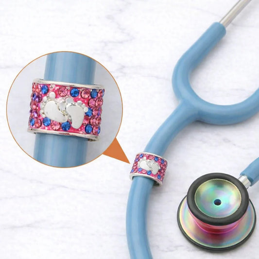 CharMED Stethoscope Charm - Little Feet Charm
