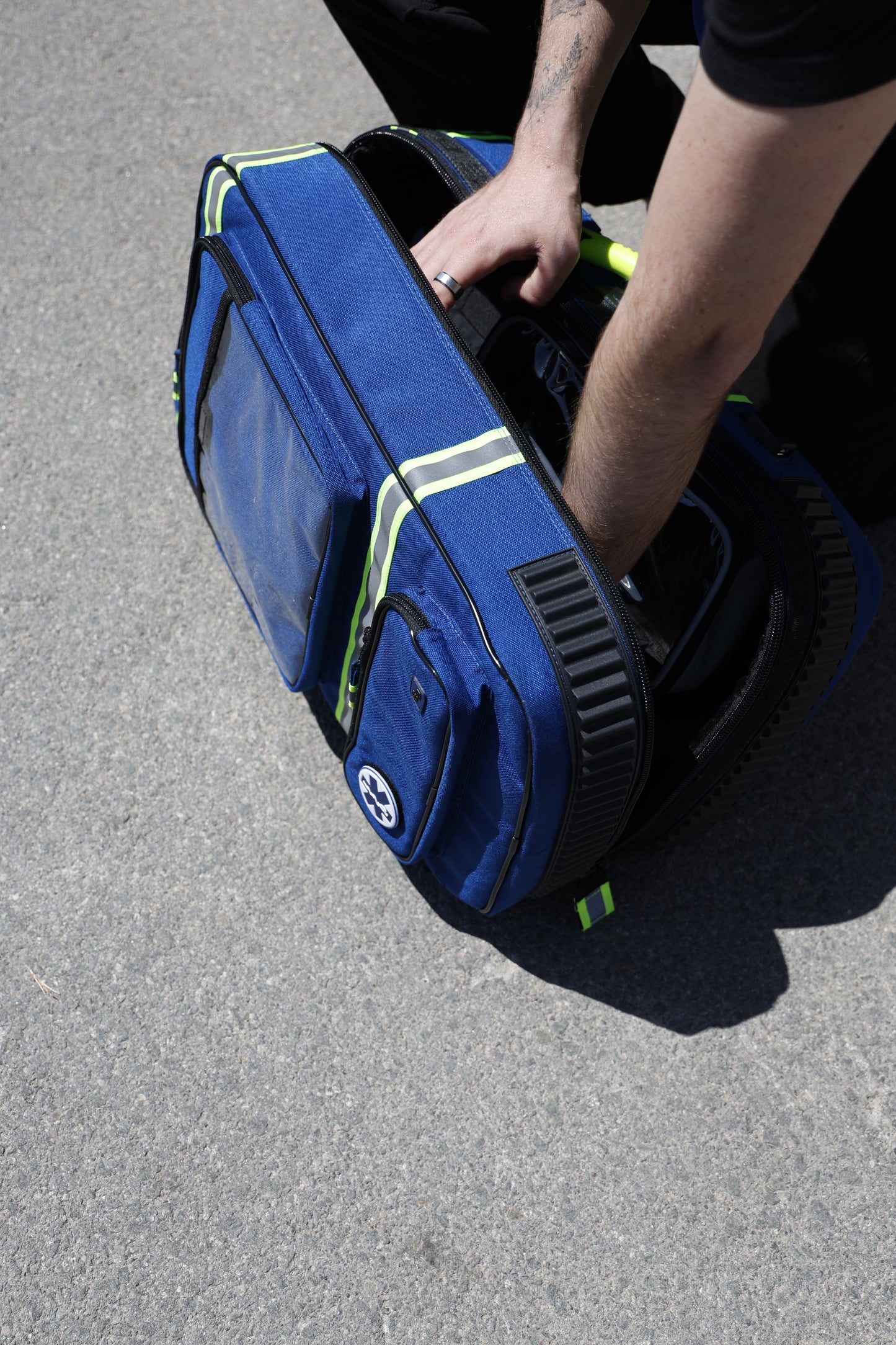 EMERAIR Emergency Respiratory Bag - Royal Blue Polyester