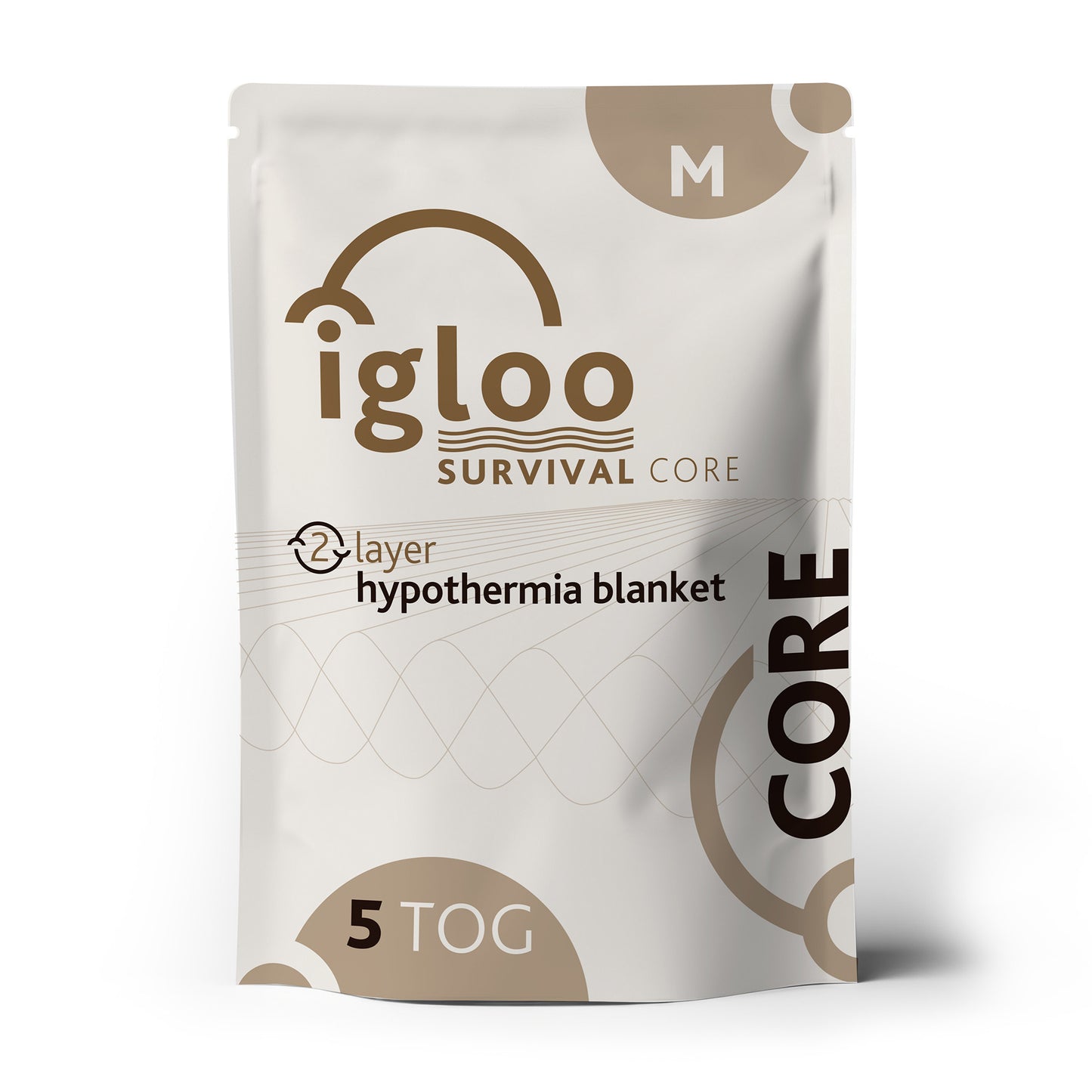 Igloo Core 2 Layer Hypothermia Blanket - Large - 5 Tog