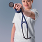 Littmann Cardiology IV Diagnostic Stethoscope: Satin Navy Blue Tube 6242C