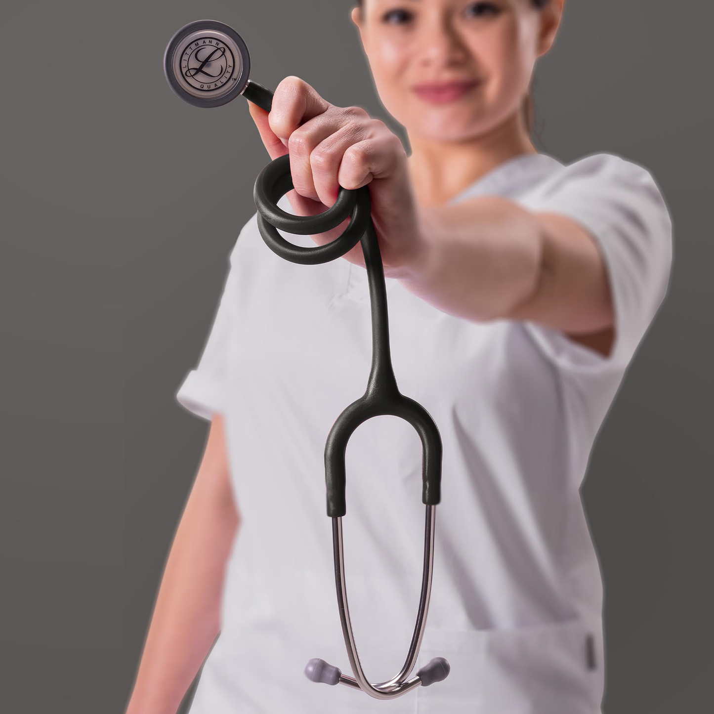 Littmann Classic III Monitoring Stethoscope: Satin Black Tube 5620C