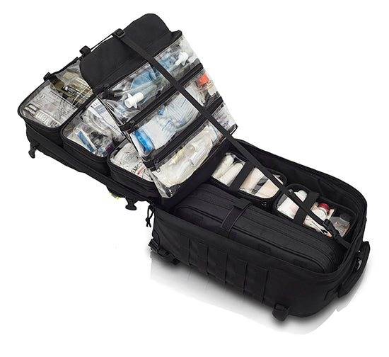 Elite Paramed's Rescue & Tactical Backpack - BLACK [MB11.001]