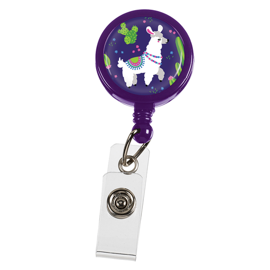 Retracteze™ ID Holder Purple Llama