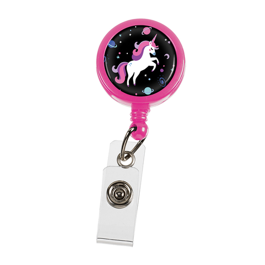 Retracteze™ ID Holder Pink Unicorn