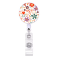 Floral Retractable Badge Reel - Various Styles