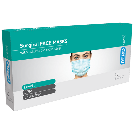AEROMASK Level 2 Surgical Mask Box/10