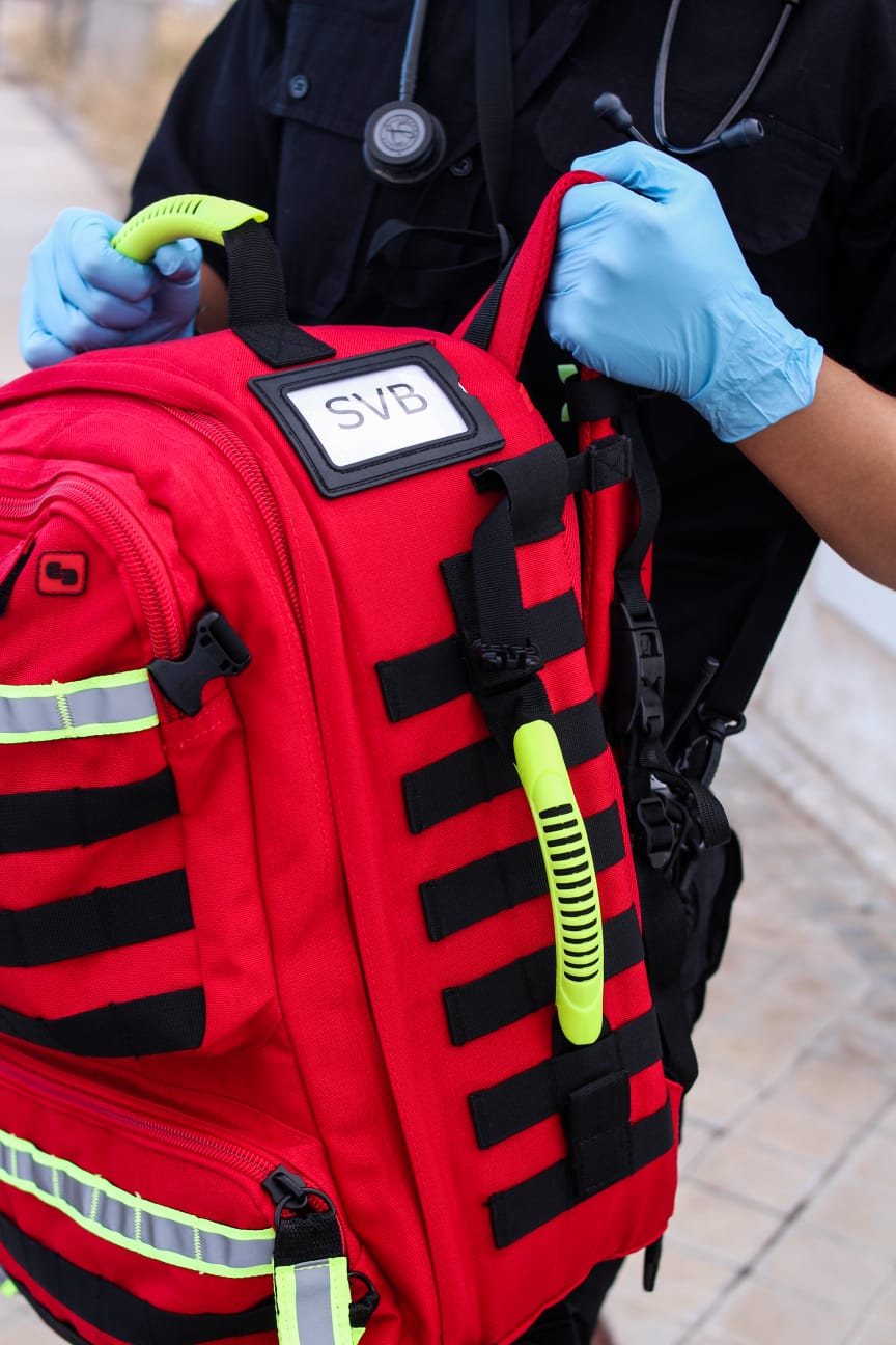 Elite Paramed's Rescue & Tactical Backpack - RED