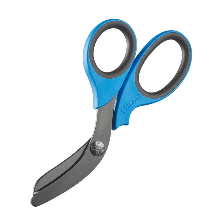 XShear 7.5“ Trauma Shears - Blue/Gray Handles